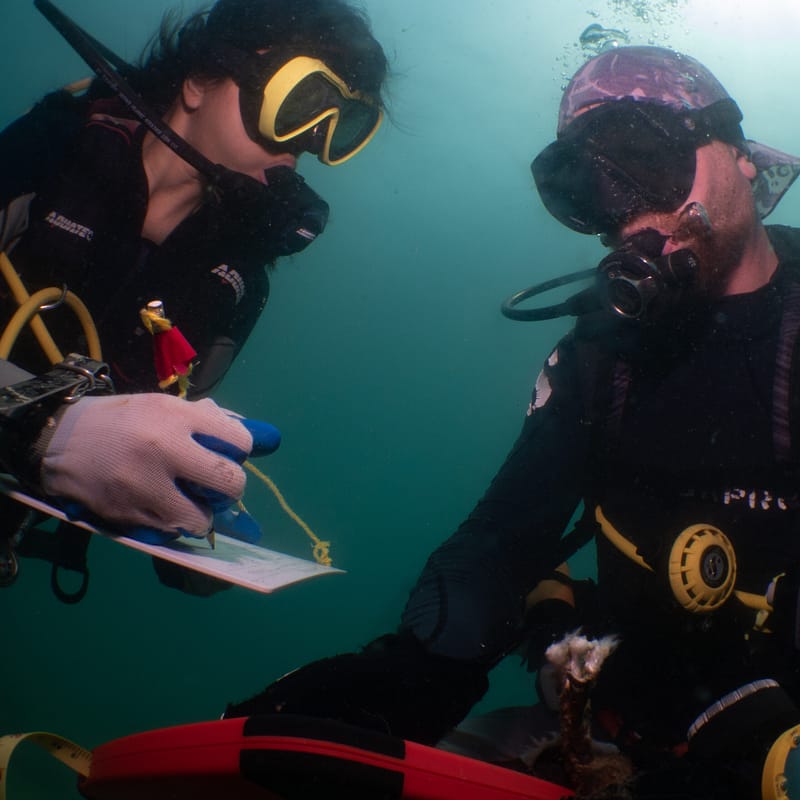 Scuba Diving Deep 40m training in pattaya
